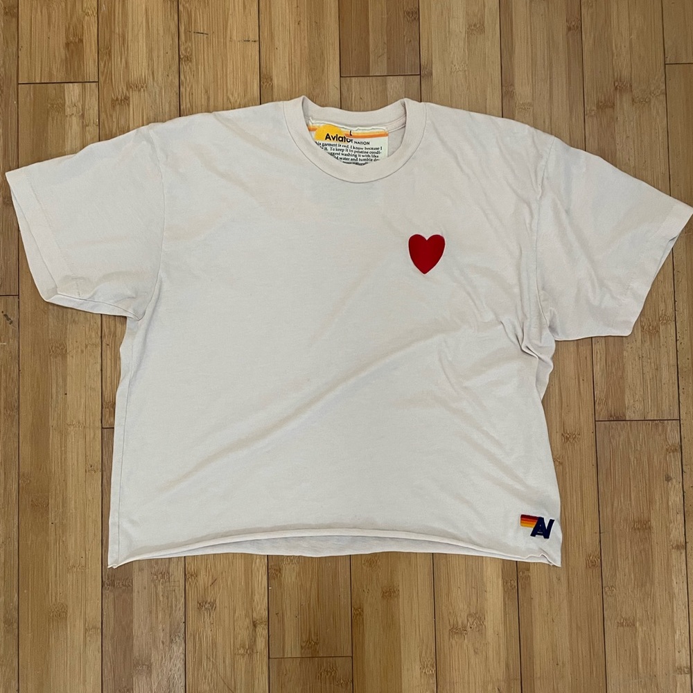 Aviator nation boyfriend tee